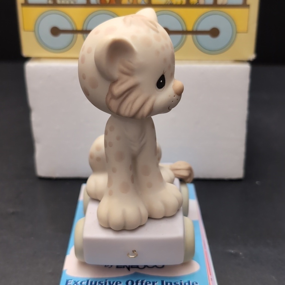 Enesco Precious Moments Wishing You Grrr-eatness #7 Baby Cheetah. - Picture 3 of 7